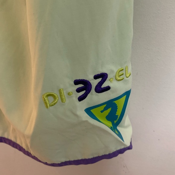 Diesel Kids Long Surf Shorts - Picture 4 of 9